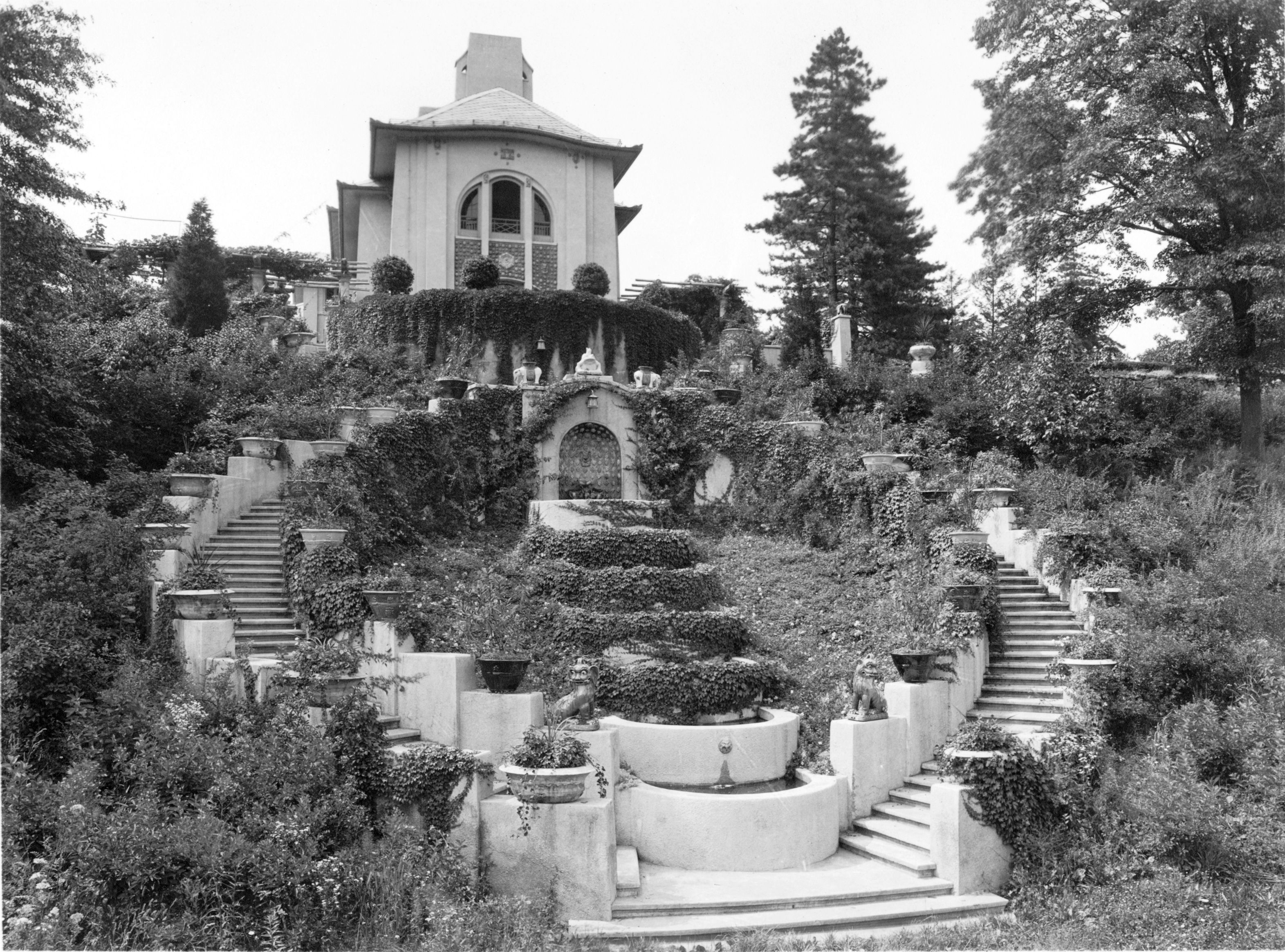 Restoration of Greenwood Gardens’ Historic Cascade Fountain Nears Completion