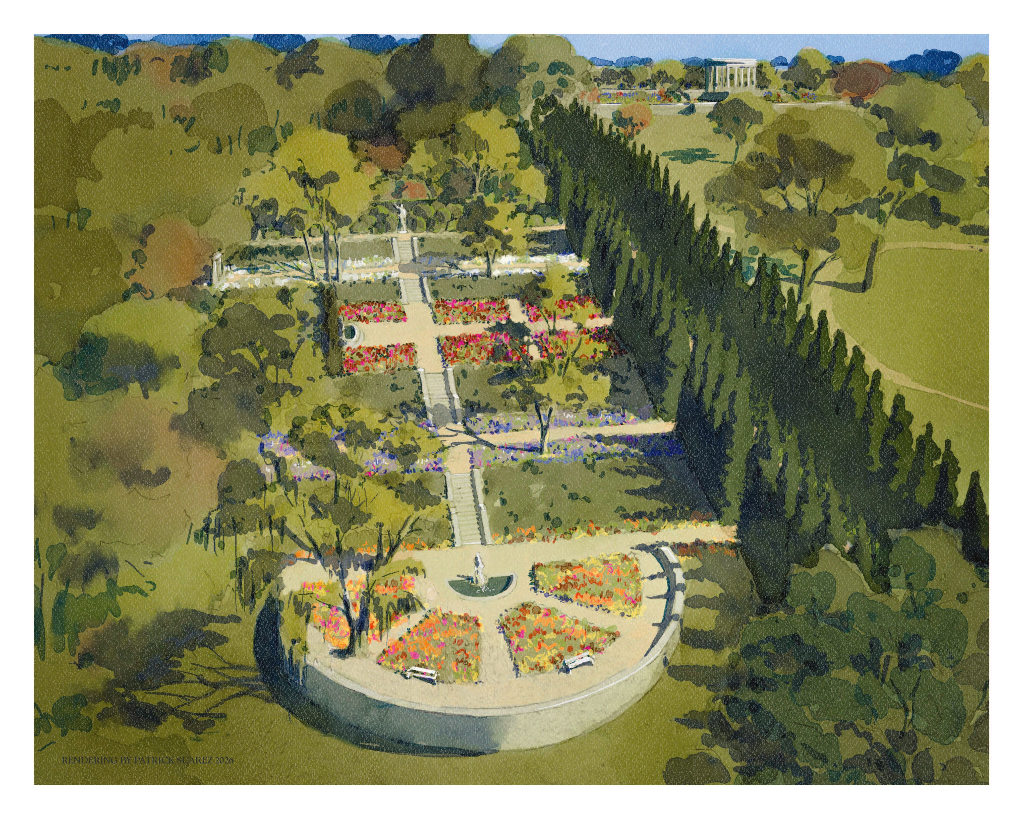 Untermyer Gardens to Restore Lost ‘Color Gardens’ in  Major New Project