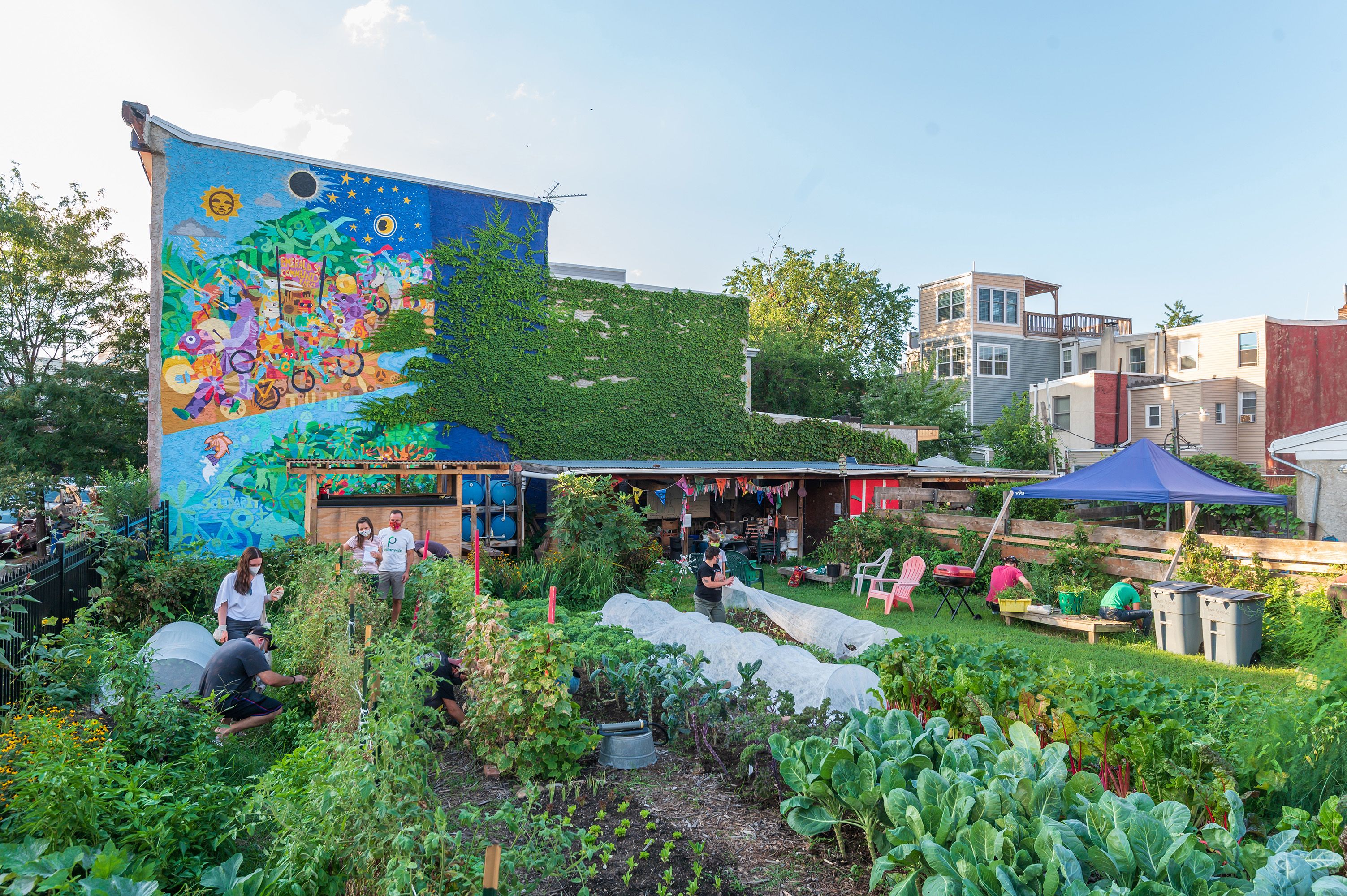 Neighborhood Garden Trust, Philadelphia PA. 2023 Garden Futures Grant recipient.